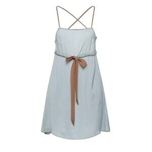 For Love and Lemons slip dress sky blue M